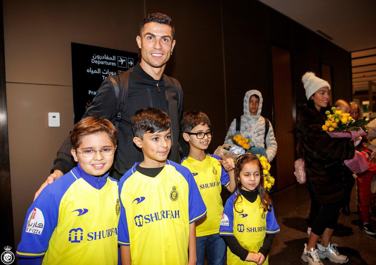 Cristiano Ronaldo - sosire Al Nassr