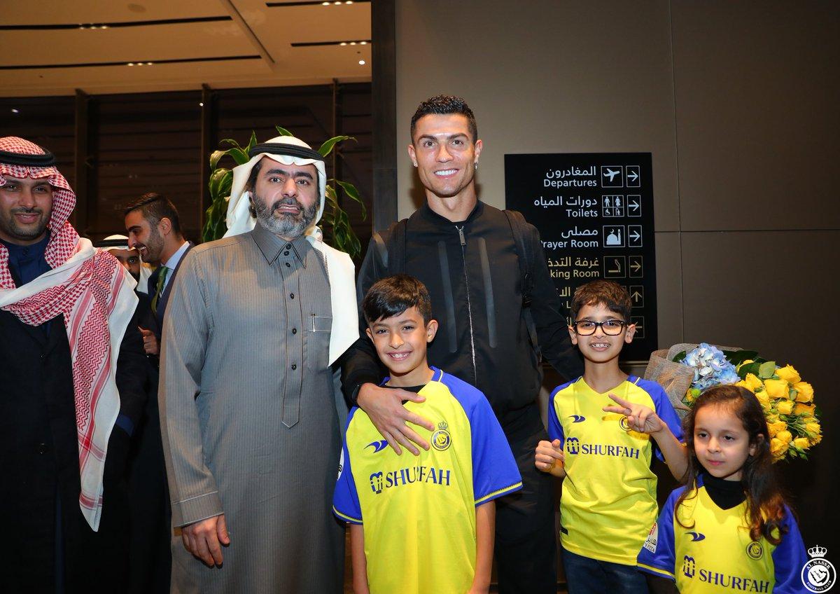 Cristiano Ronaldo - sosire Al Nassr