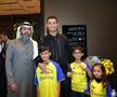 Cristiano Ronaldo, sosire în Arabia Saudită, foto: twitter Al Nassr