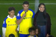 Georgina Rodriguez, prezență inedită la prezentarea lui Cristiano Ronaldo » Cum a apărut pe scenă în Arabia Saudită