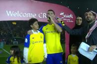 Ce a strigat Cristiano Ronaldo în arabă, la prezentarea la Al Nassr » Inițial a uitat cuvintele