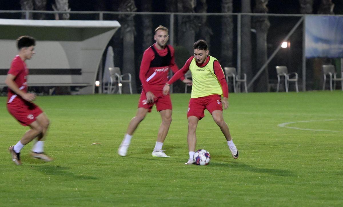 FOTO Dinamo, primul antrenament în cantonamentul din Antalya