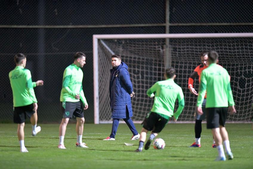 Primul antrenament al lui Adrian Mutu la Petrolul, foto: Cristi Preda