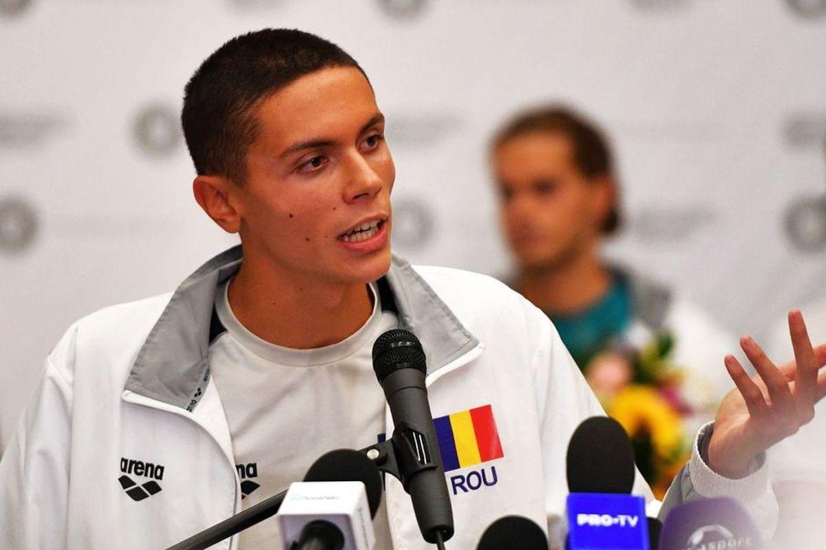 „E o glumă, hai, du-ne unde te antrenezi!” » David Popovici, un nou discurs despre „Lia Manoliu” și interesul politicienilor pentru sport