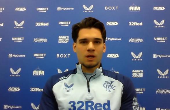 Ianis a descris în două cuvinte prezența lui Gică Hagi pe Ibrox, la Rangers - Celtic