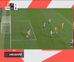 Gest golănesc al lui Vinicius în Valencia - Real Madrid, foto: captură Prima Sport
