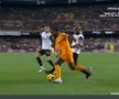 Gest golănesc al lui Vinicius în Valencia - Real Madrid, foto: captură Prima Sport