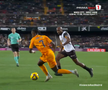 Gest golănesc al lui Vinicius în Valencia - Real Madrid, foto: captură Prima Sport