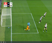 Gest golănesc al lui Vinicius în Valencia - Real Madrid, foto: captură Prima Sport