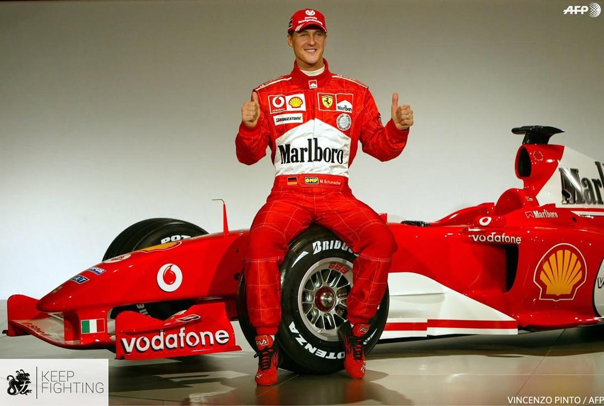 Fotografii spectaculoase din cariera lui Michael Schumacher