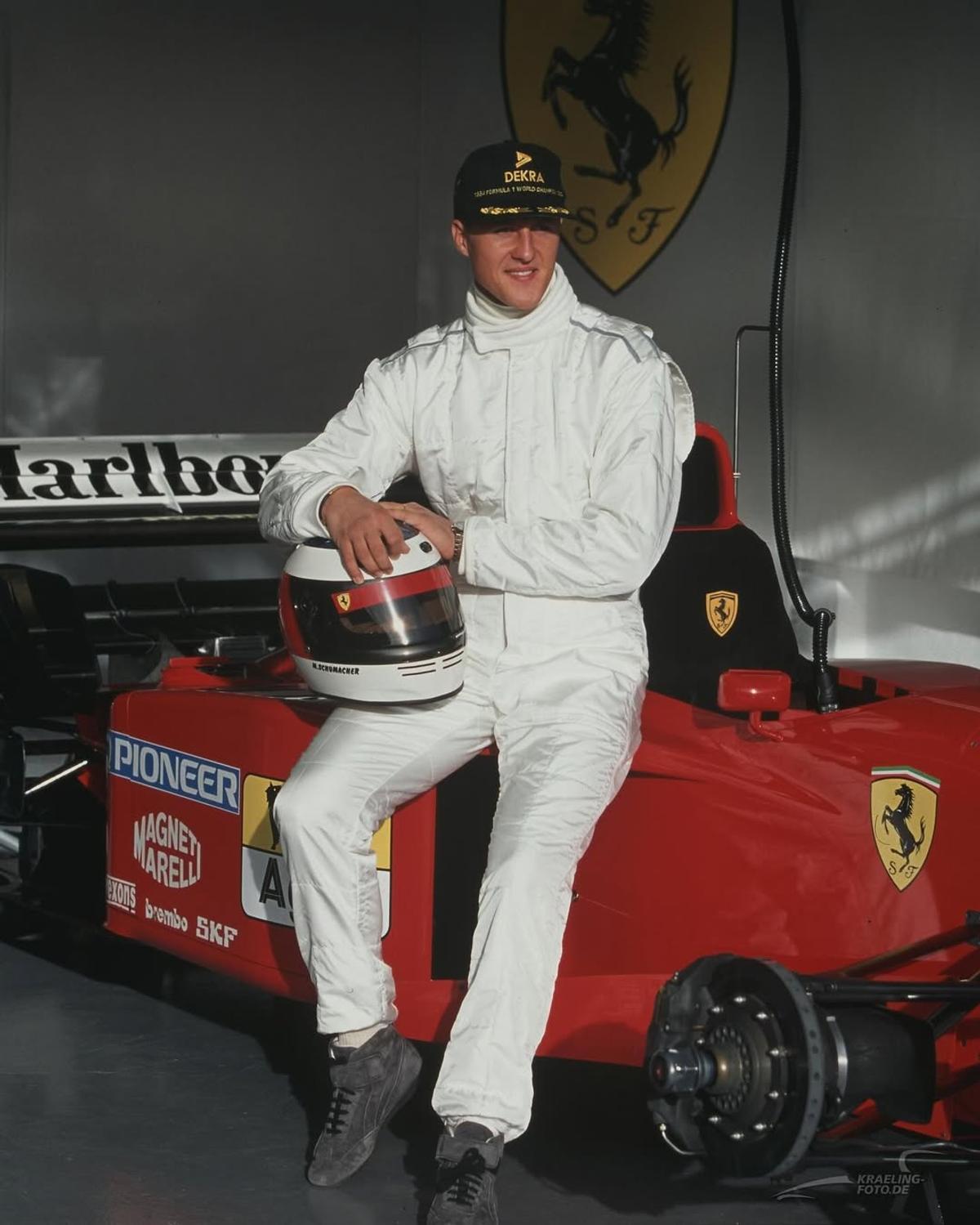 Fotografii spectaculoase din cariera lui Michael Schumacher