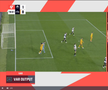 Gest golănesc al lui Vinicius în Valencia - Real Madrid, foto: captură Prima Sport