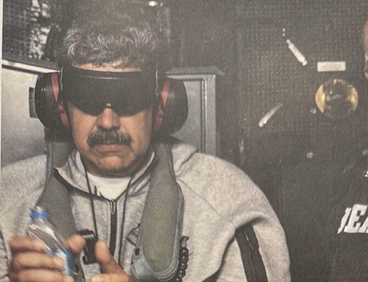 Imaginea postată de Donald Trump cu Maduro