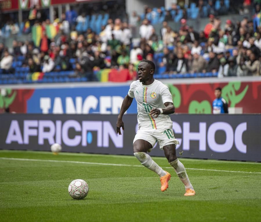 Sadio Mane are 123 de meciuri și 52 de goluri pentru naționala Senegalului, fiind golgheterul „all-time” al țării sale // FOTO: Imago Images Sadio Mane și compatrioții săi, primii sfertfinaliști de la Cupa Africii pe Națiuni!