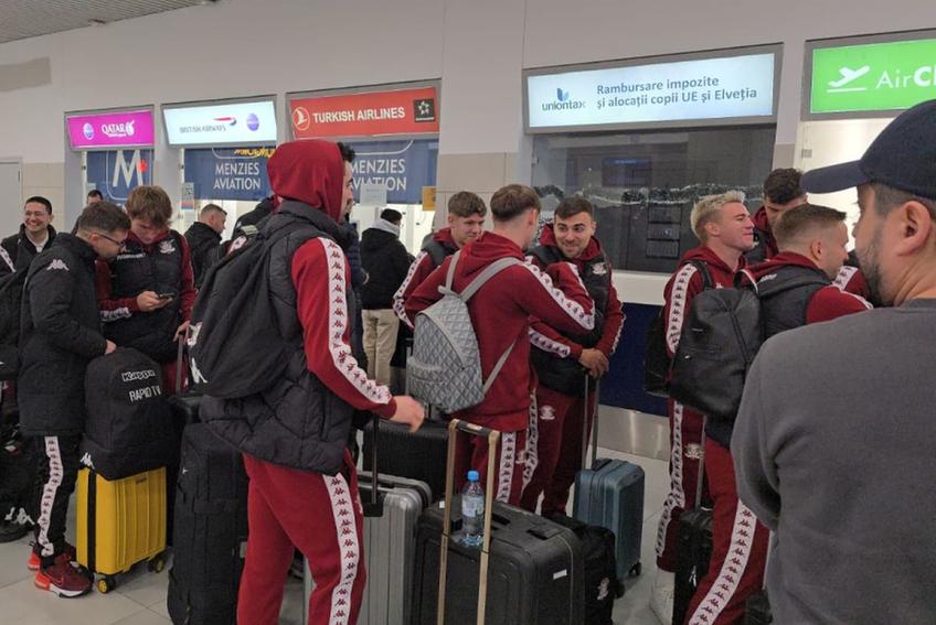 Ianis Maghiar a fost luat în cantonament de Rapid // foto: Cristi Preda