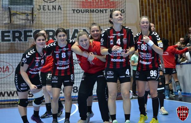 Gloria Bistrița - MKS Lublin 26-20 // Speranțe în Ungaria » Urmează finala pentru calificare