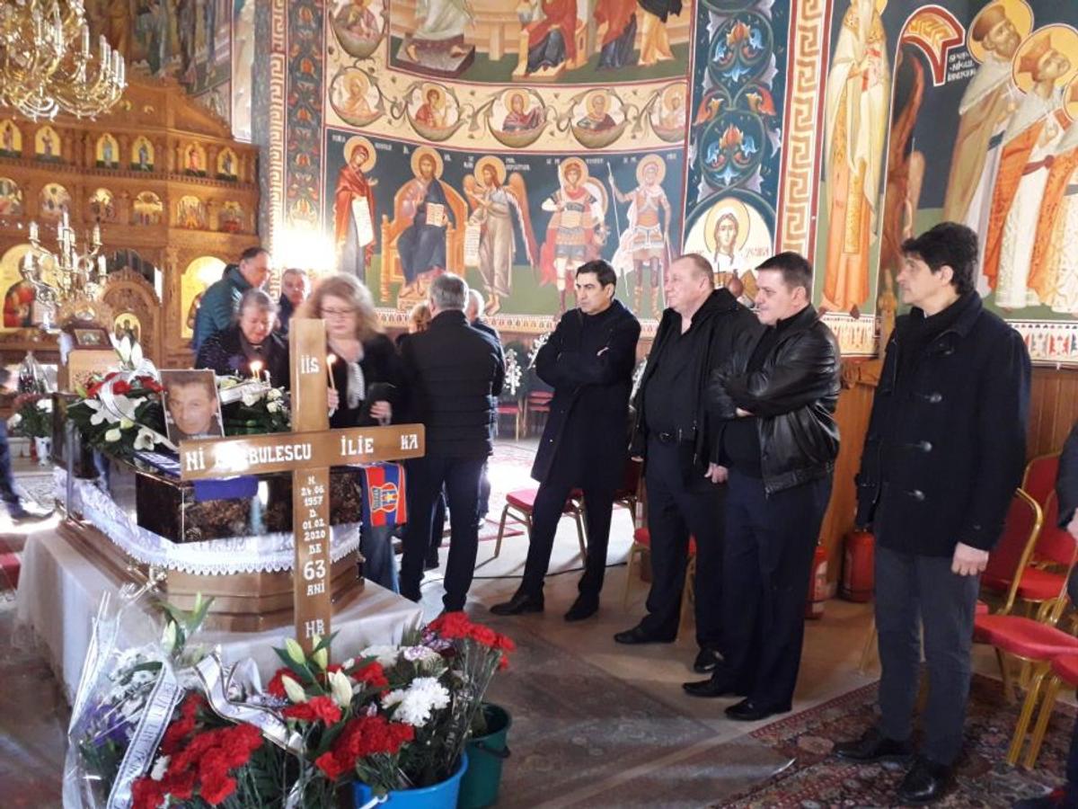 FOTO + VIDEO Imagini de la înmormântarea lui Ilie Bărbulescu