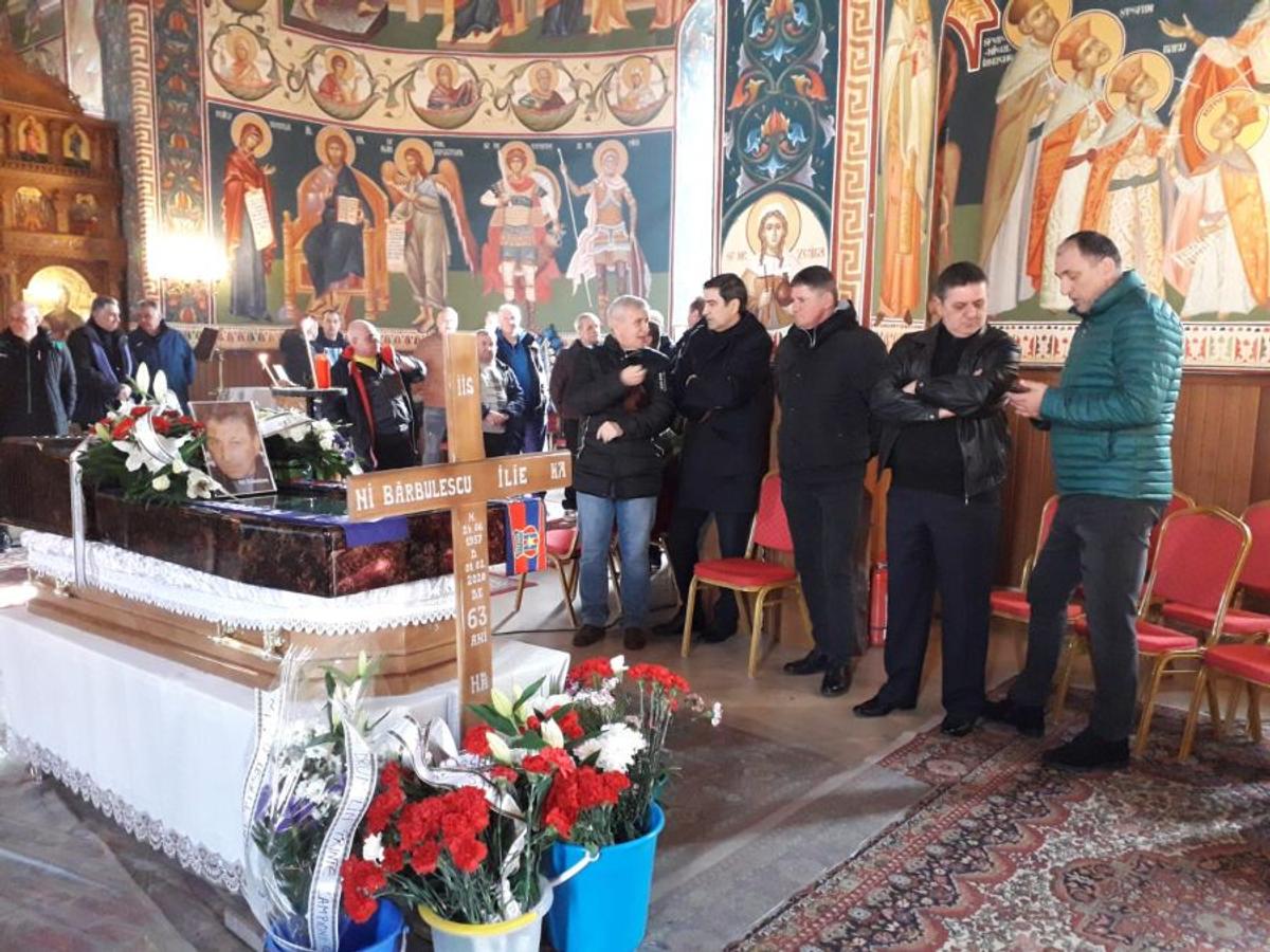 FOTO + VIDEO Imagini de la înmormântarea lui Ilie Bărbulescu