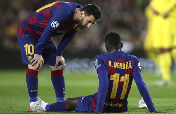 BARCELONA // Ghinion IMENS pentru Ousmane Dembele: francezul s-a accidentat pentru a 10-a oară!