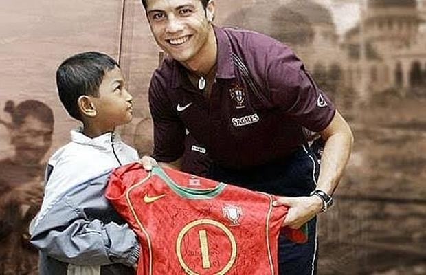 FOTO și VIDEO Avea doar 7 ani când a supraviețuit unui tsunami care a ras un oraș de pe hartă! Acum se însoară și invitat special e Cristiano, care a avut grija de el