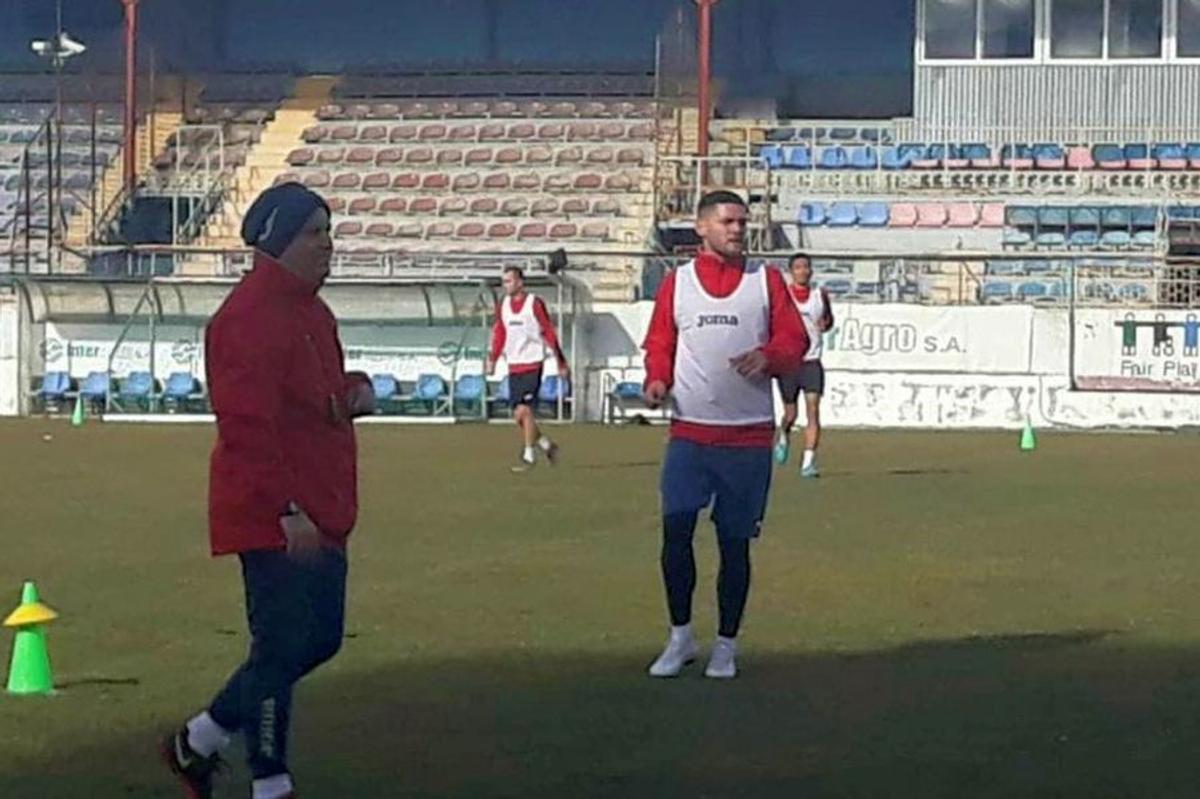 FOTO Alexandru Ioniță II, primul antrenament în tricoul Astrei Giurgiu + care mai e stadiul negocierilor