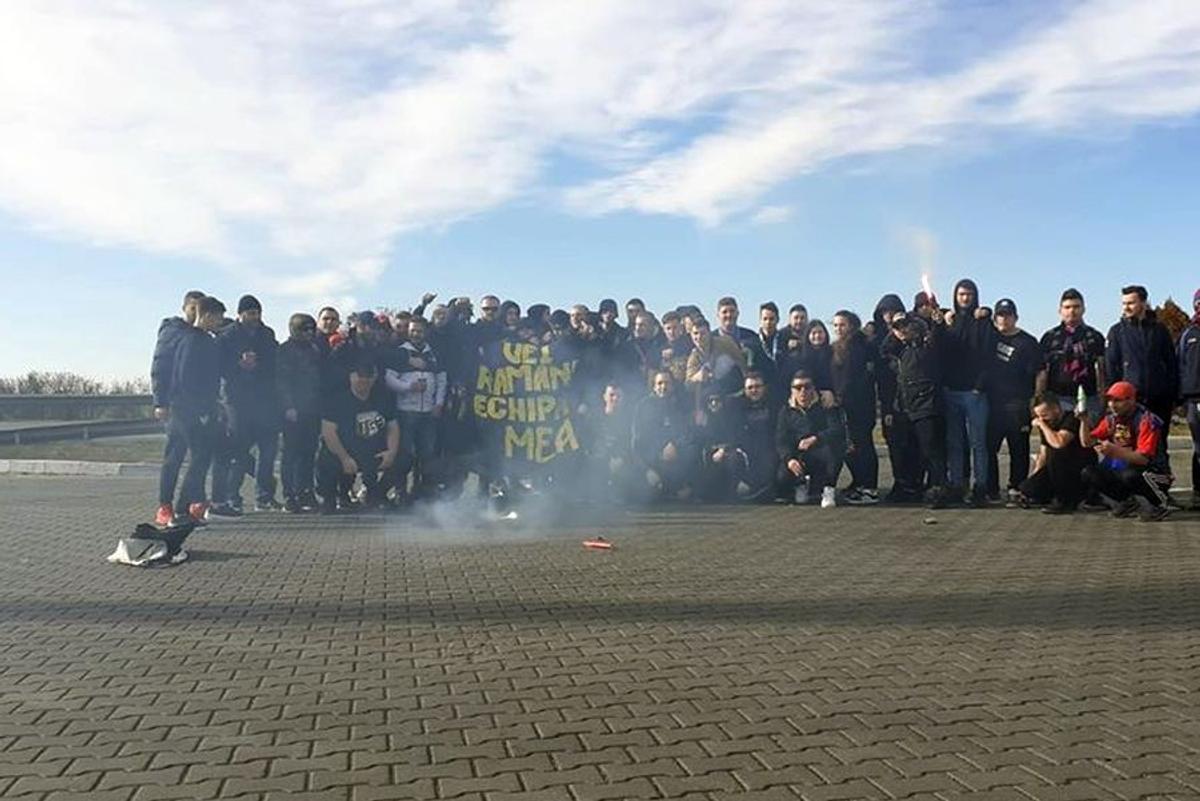 CFR CLUJ - FCSB 1-0 // FOTO Cum s-a prezentat galeria roș-albaștrilor la primul meci după ce Peluza Nord și-a anunțat revenirea