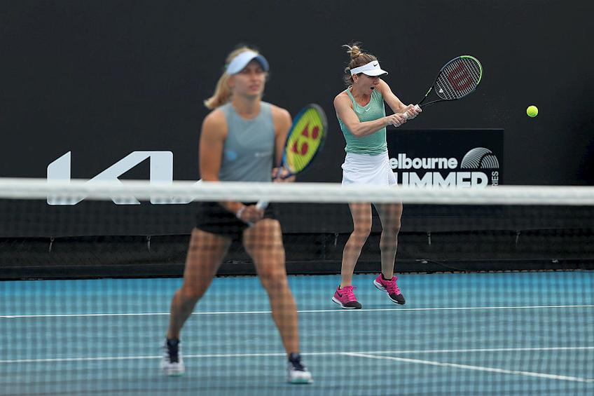 Simona Halep și Daria Gavrilova // FOTO: Guliver/GettyImages