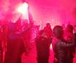DINAMO - FCSB. VIDEO Ca în vremurile bune! Atmosfera creată de suporterii roș-albaștrilor înainte de Derby de România