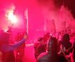 DINAMO - FCSB. VIDEO Ca în vremurile bune! Atmosfera creată de suporterii roș-albaștrilor înainte de Derby de România