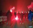 DINAMO - FCSB. VIDEO Ca în vremurile bune! Atmosfera creată de suporterii roș-albaștrilor înainte de Derby de România