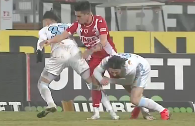 Dinamo - FCSB. Ante Vukusic a ieșit rapid în evidență! „ROȘU” obținut și bară la debut