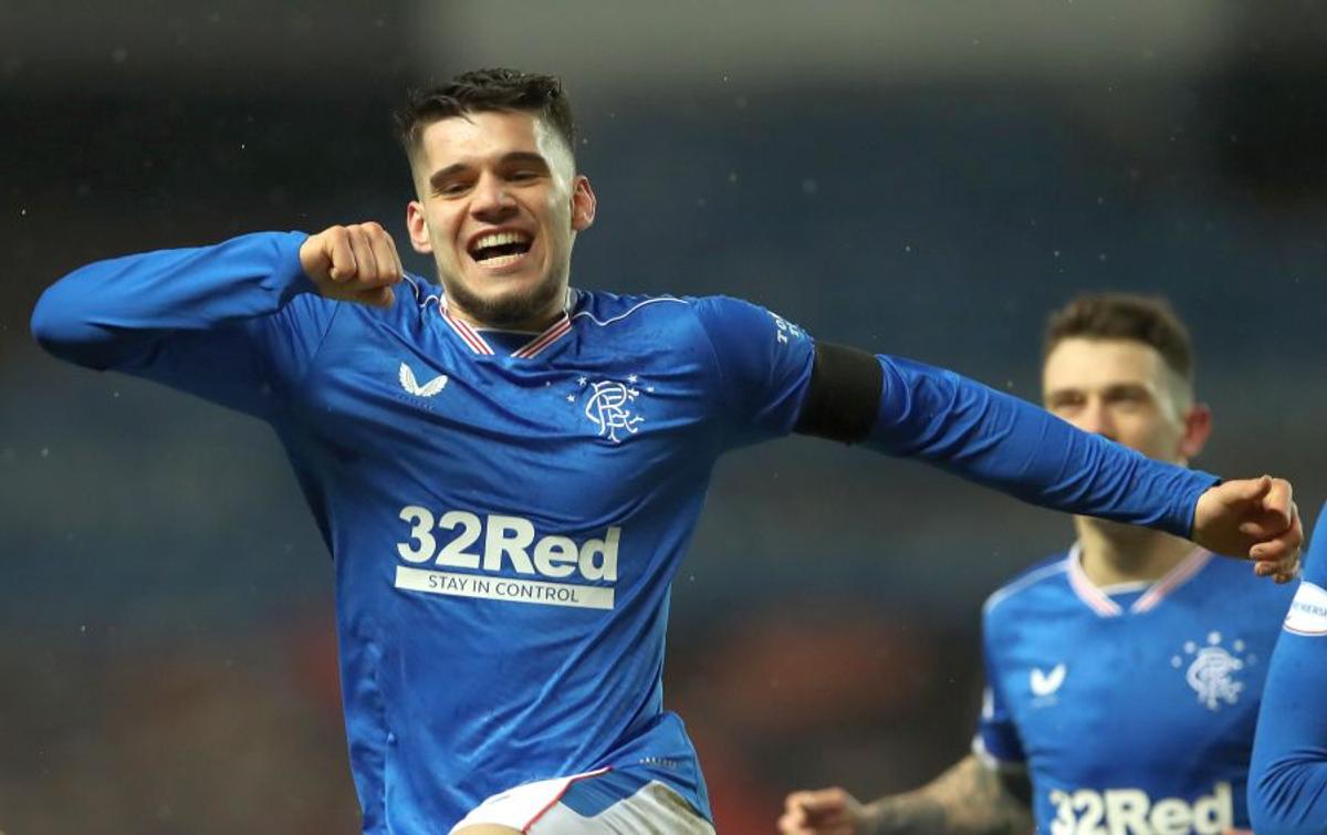 Ianis Hagi, cel mai bun în Rangers - St. Johnstone 1-0 » VIDEO cu execuția superbă a românului