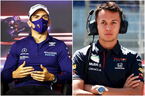 Nicholas Latifi (stânga) și Alex Albon, piloții Williams Racing în 2022 // foto: Guliver/gettyimages