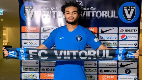 Edjouma, la prezentarea la Viitorul, actuala Farul