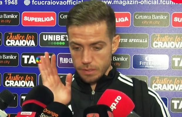 Chipciu, devastat după umilința cu FCU Craiova: „Mă simt abuzat fotbalistic. O să îi visez pe Bahassa și Bauza la noapte! Dacă aveam 20 de ani, luam 3 «roșii»”