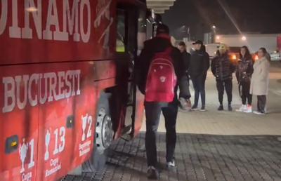 Emoții pentru Dinamo: un jucător important a plecat cu probleme după meciul cu FCU Craiova