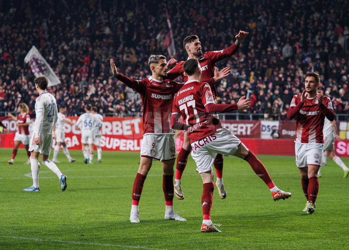 Rapid - Oțelul, foto Raed Krishan (GSP)