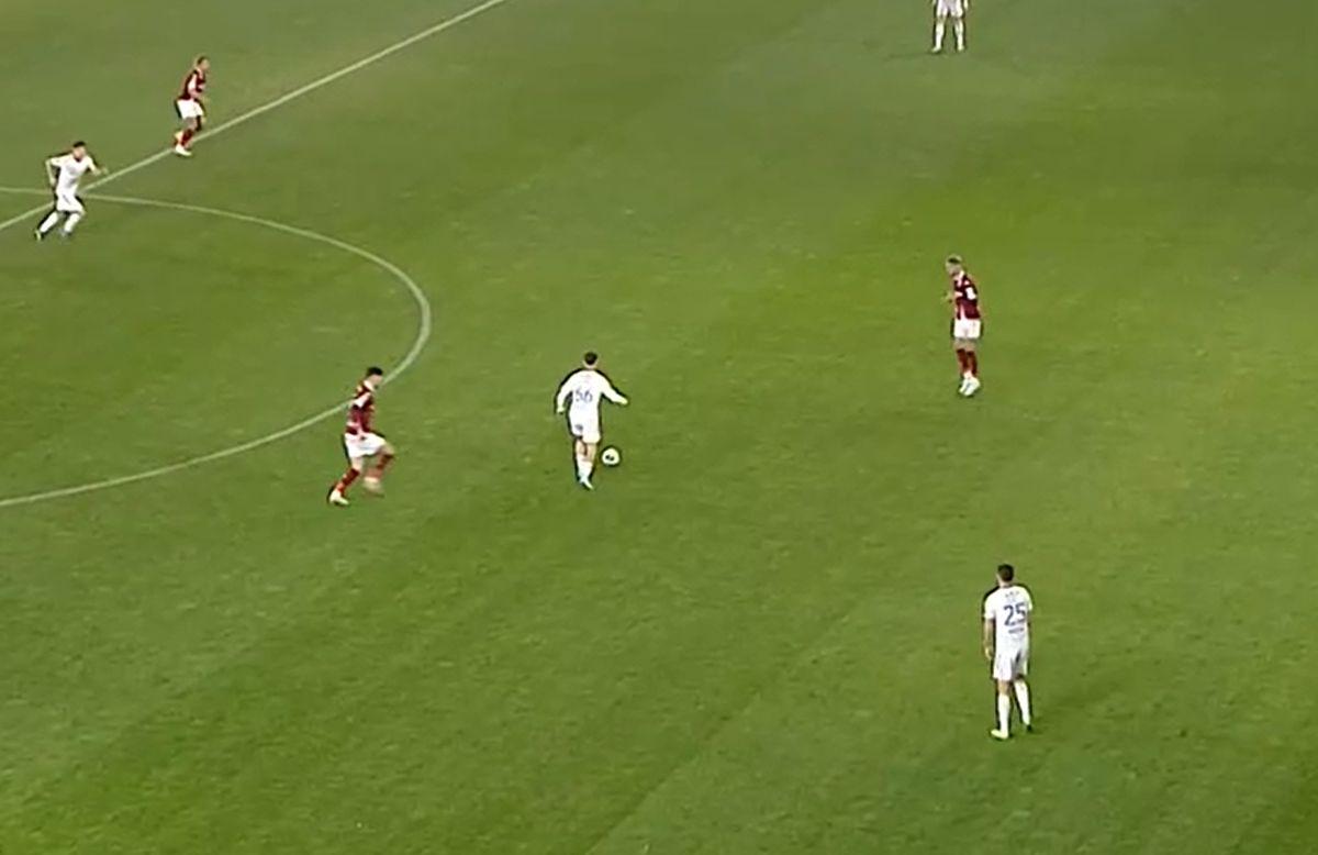 Cum a marcat Albion Rrahmani în Rapid - Oțelul