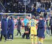 FOTO Petrolul - CFR, Radu Petrescu a ieșit cu stewarzii de pe teren