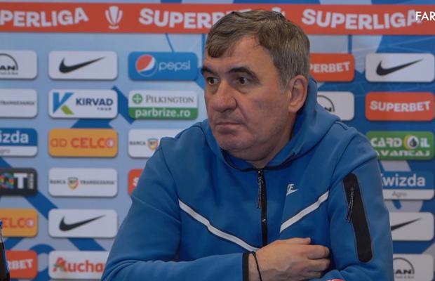 Hagi s-a enervat înainte de FCSB - Farul: „Nimeni nu pomenește vreo întrebare! Scuzați-mă!”