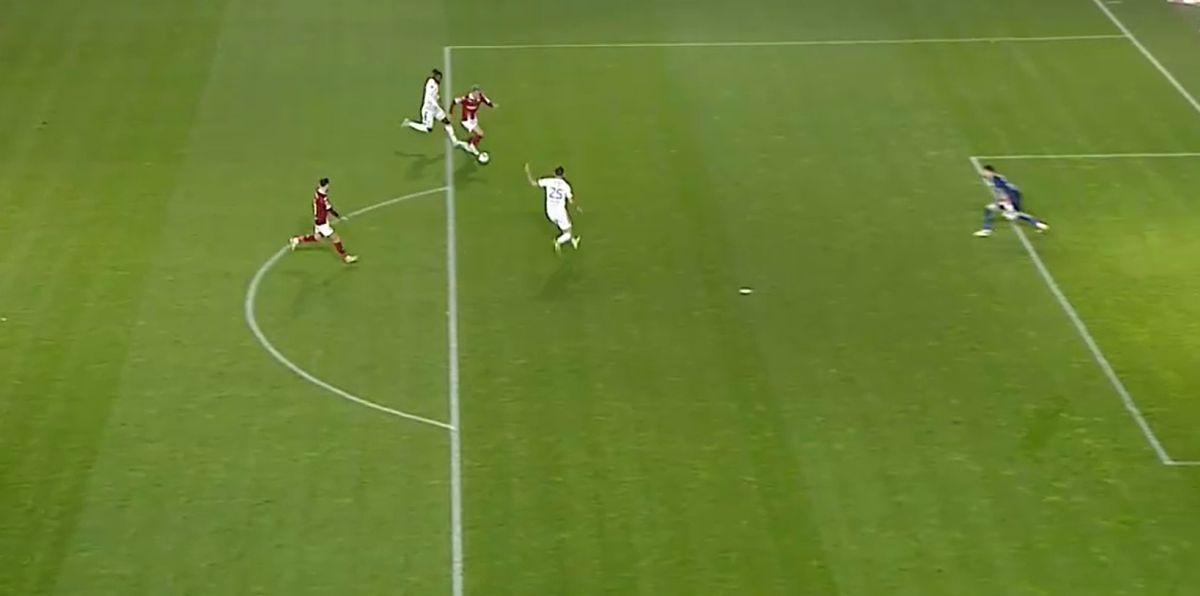 Cum a marcat Albion Rrahmani în Rapid - Oțelul