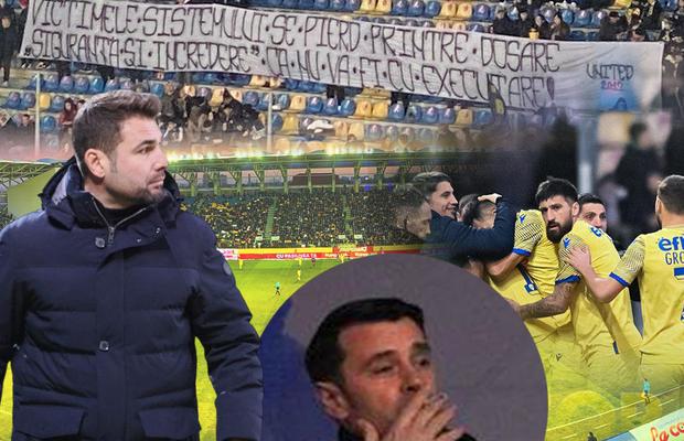 Fumatul interzis, nu și pentru președinte! 10 detalii de la Petrolul - CFR Cluj, observate de reporterii GSP prezenți la Ploiești
