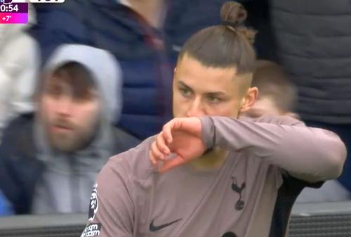 Radu Drăgușin în Everton - Tottenham