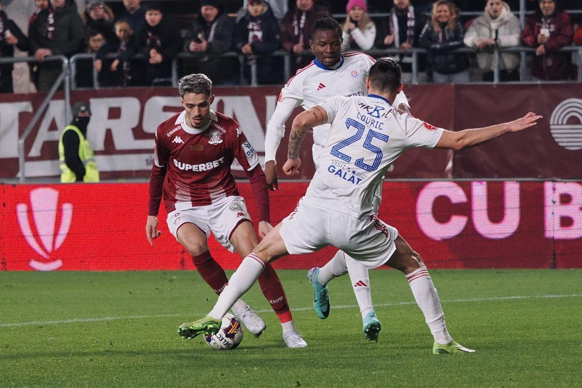 Rapid, 3 din 3 în 2024 » Atacanții au făcut legea cu Oțelul + clasamentul ACUM