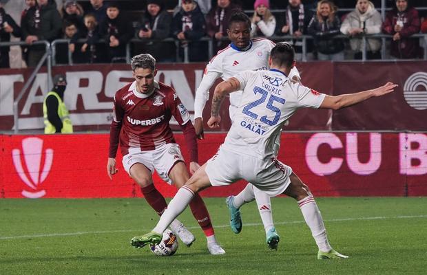 Rapid, 3 din 3 în 2024 » Atacanții au făcut legea cu Oțelul + clasamentul ACUM