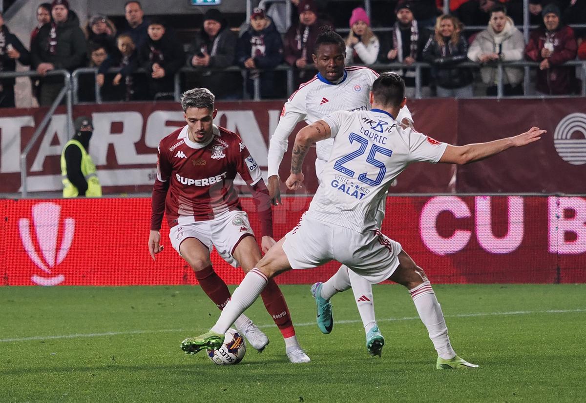 Rapid - Oțelul, foto Raed Krishan (GSP)