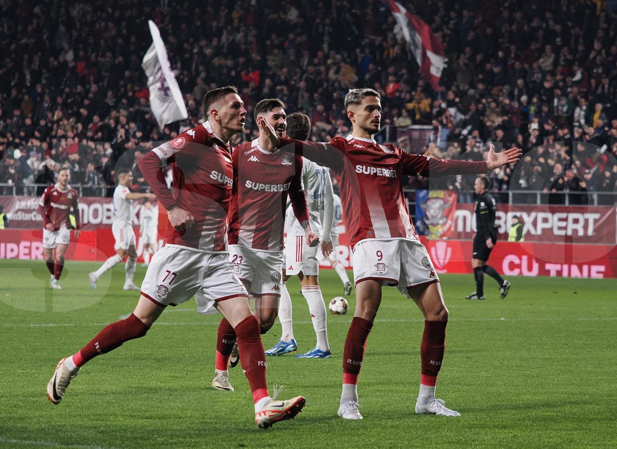 Rapid - Oțelul, foto Raed Krishan (GSP)