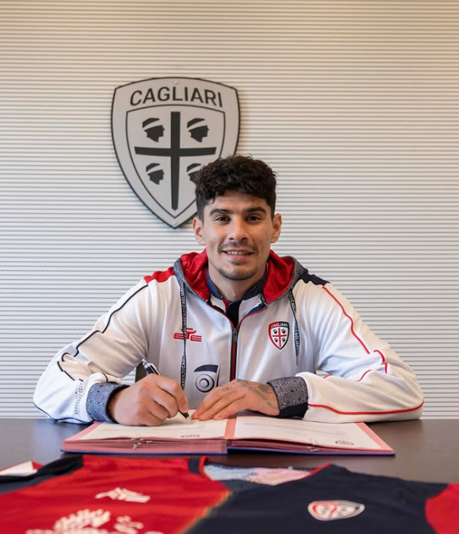 Florinel Coman / foto: Instagram S-a făcut transferul! Florinel Coman, prezentat oficial la Cagliari: „Bine ai venit în familie”