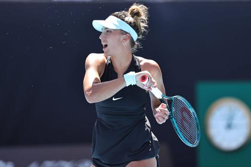Jaqueline Cristian, învingătoare la dublu în confruntarea cu Monica Niculescu din primul tur al Transylvania Open/Foto: Imago Images