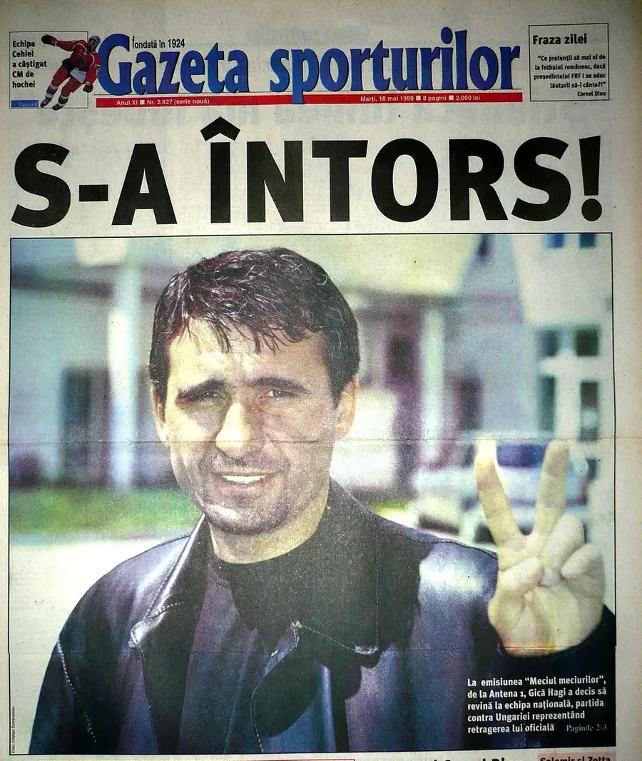 A blocat România! Seara când Gheorghe Hagi a ținut deschise 8 din 10 televizoare, fără să fie pe teren: „Nu se poate. Nu îmi iau cuvântul înapoi”